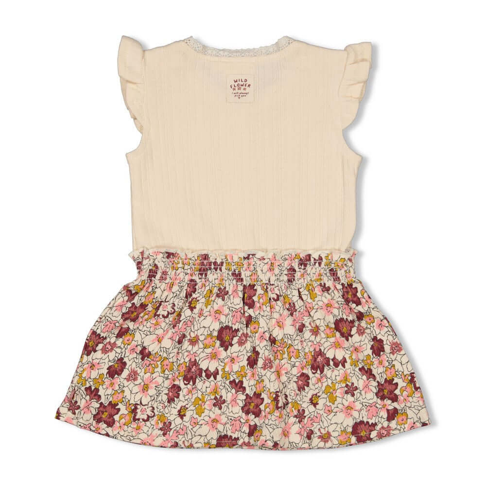 Feetje Jurk Wild Flowers Roze