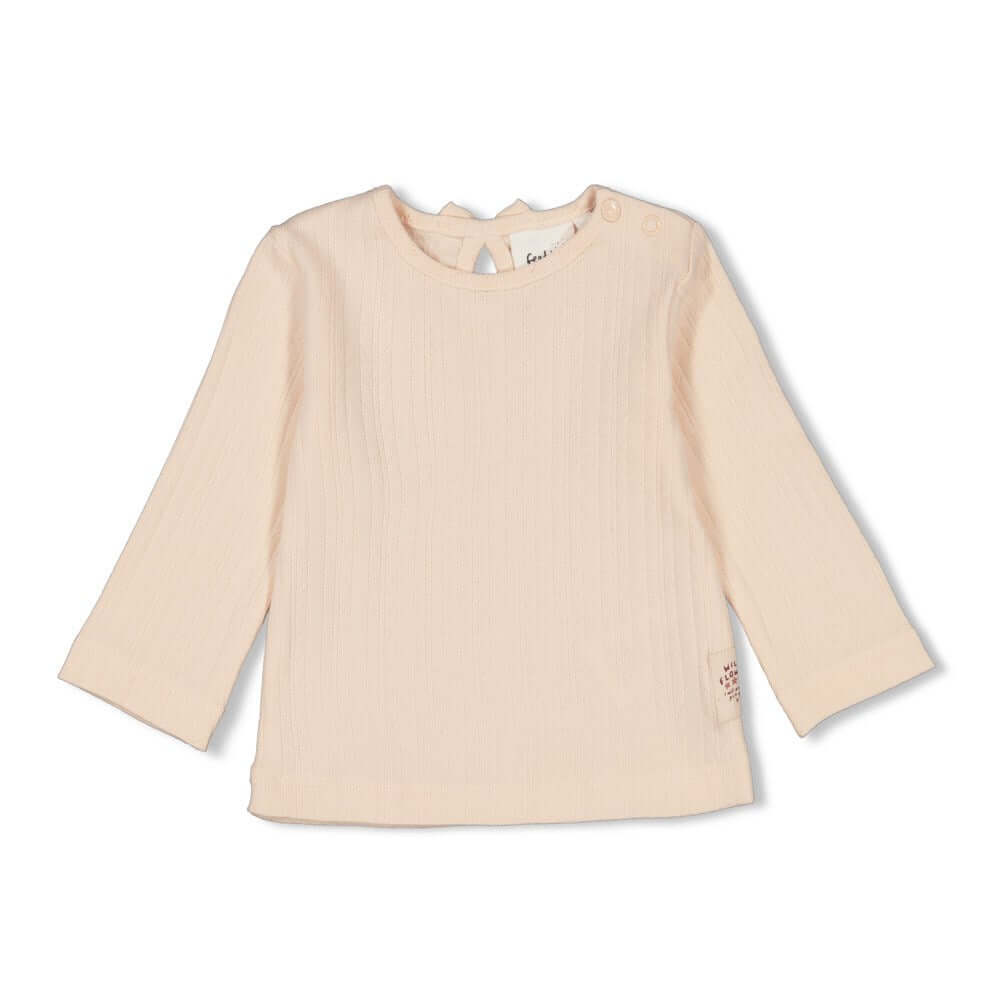 Feetje Longsleeve Wild Flowers Off White