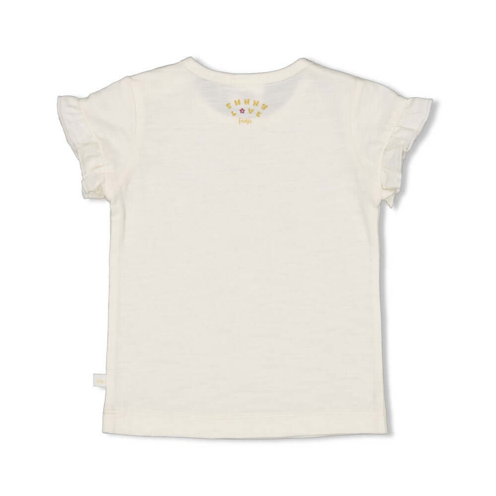 Feetje T-shirt Sunny Love Wit