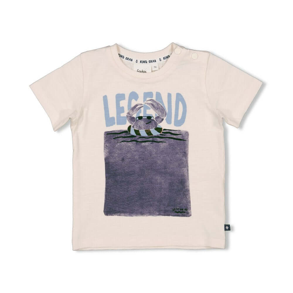 Feetje T-shirt The Gateway Offwhite