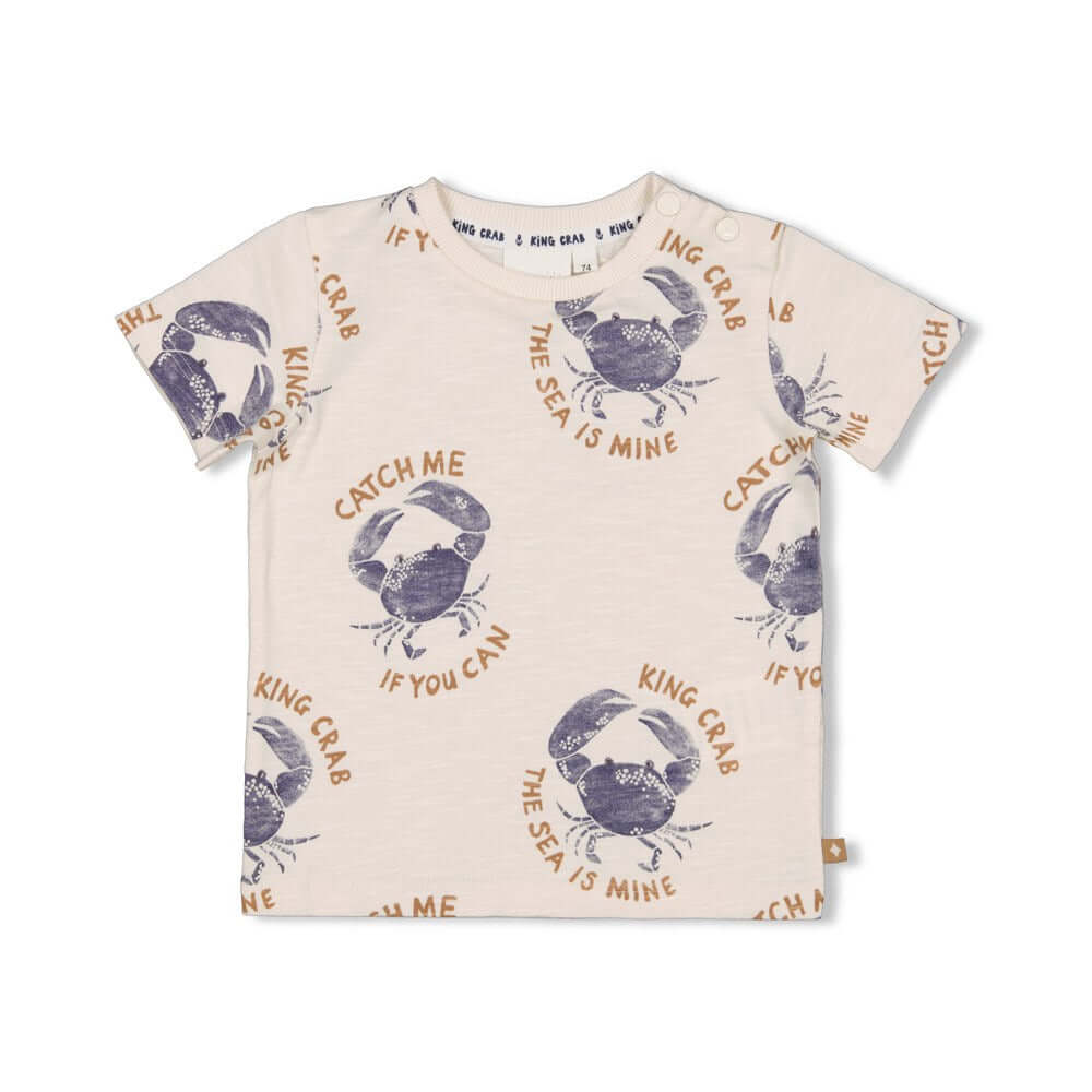Feetje T-shirt AOP The Gateway Offwhite