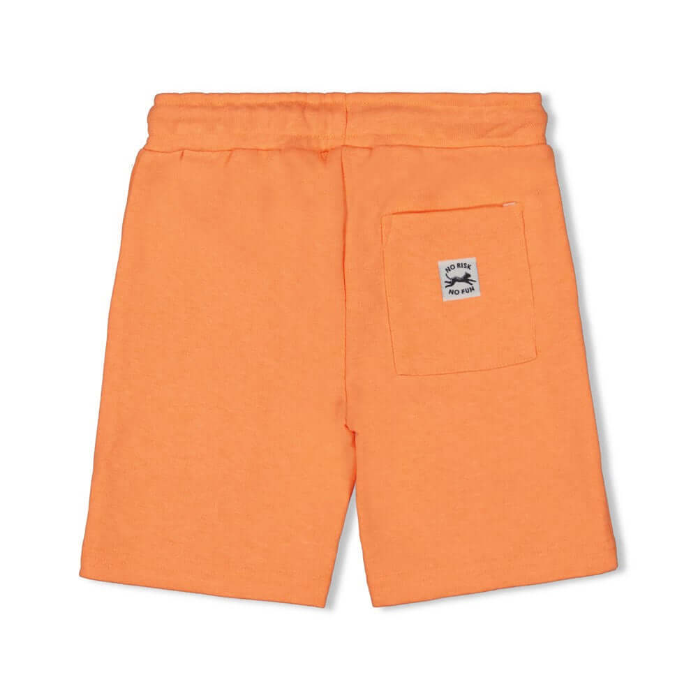 Sturdy Short Checkmate Neon Oranje