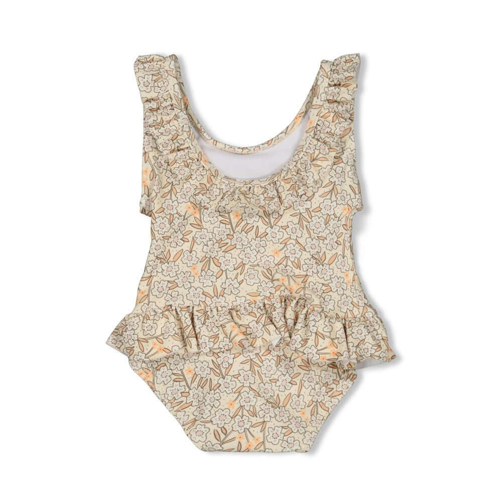 Feetje Badpak AOP Flower Field, Creme