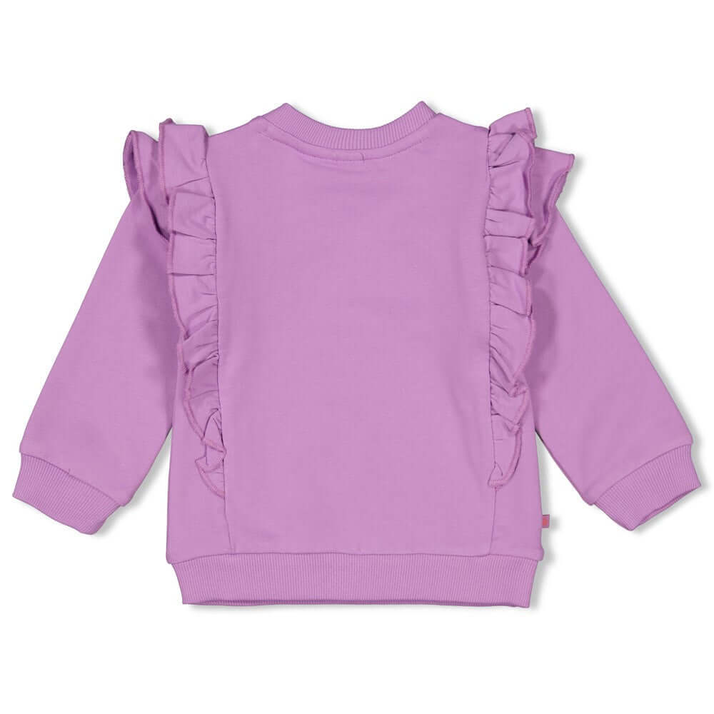 Feetje Sweater Ruches Picknick Perfect, Lila