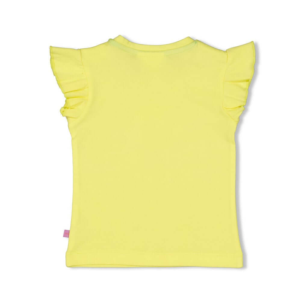 Feetje T-shirt, Picknick Perfect, Geel