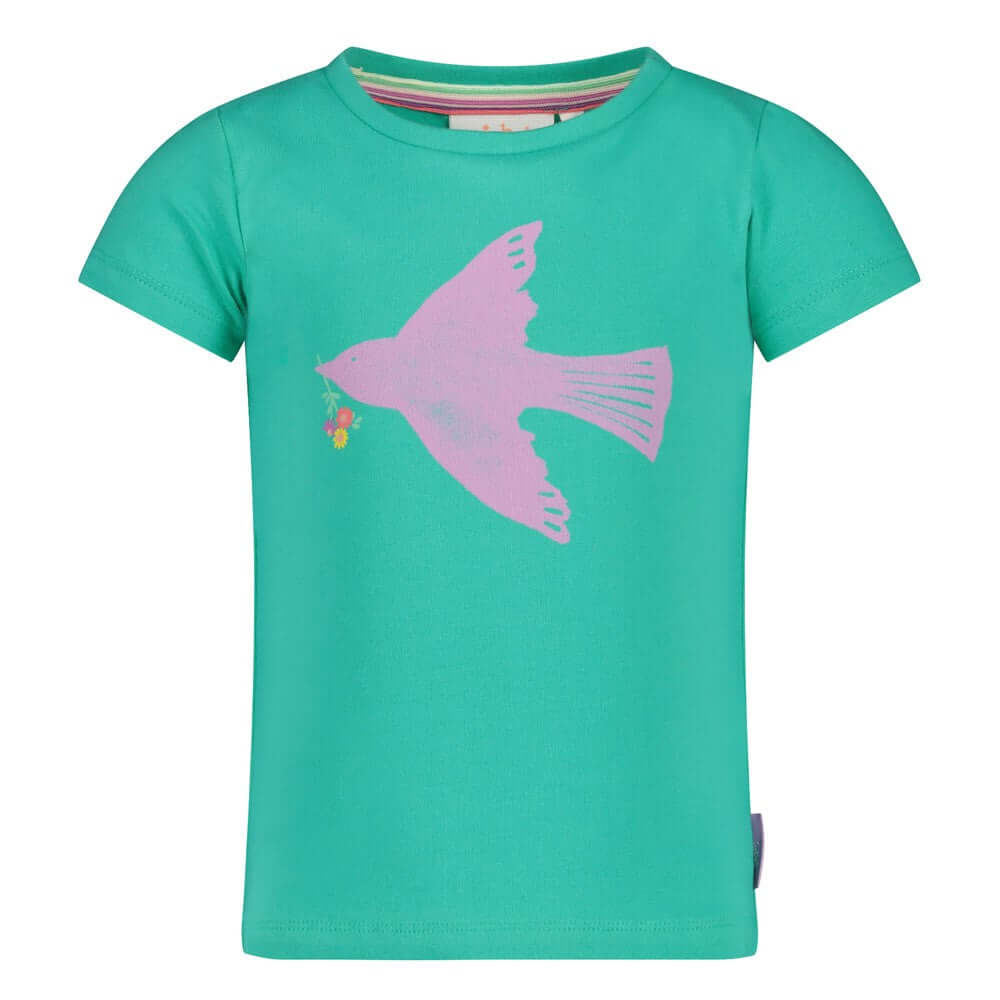 Jubel T-shirt, Picknick Perfect, Jade groen