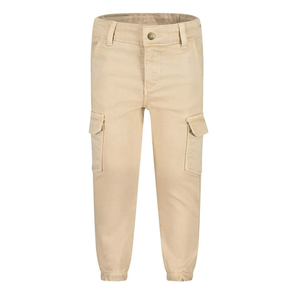 Sturdy Cargo Broek, Summer Denims, Zand