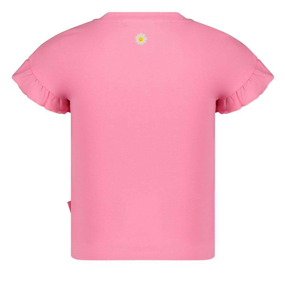 Jubel Meisjes, T-shirt - Rolling into Spring, Roze