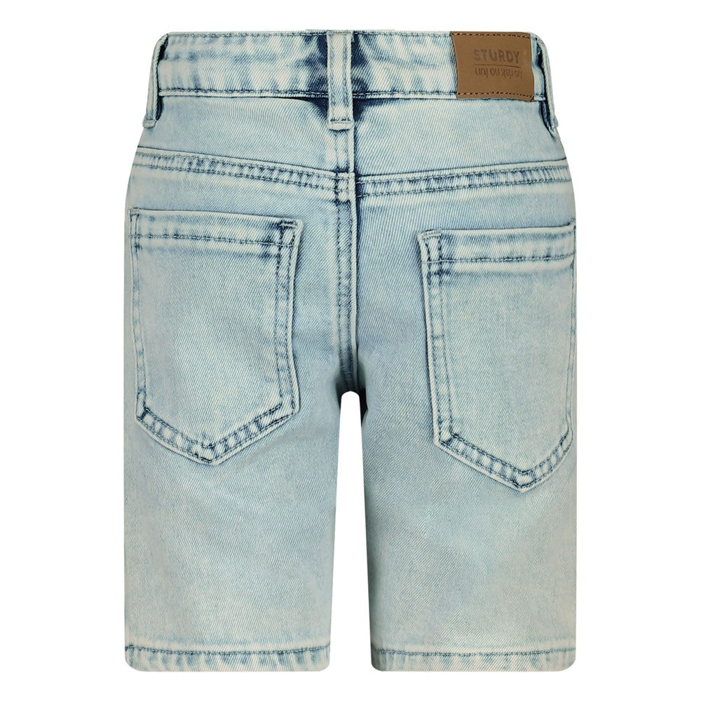 Sturdy Jongens Short denim,Summer Denims, Light Blue Denim