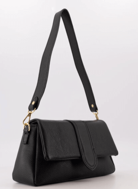 Puffy Jasmin - Classic Grain - Crossbodytassen - Zwart
