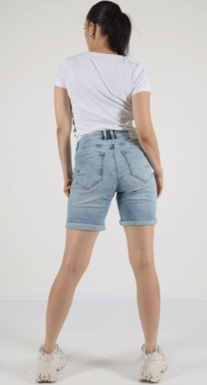 Miracle Of Denim Lucky Short Airport Blue