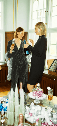 Freequent Glitter Jumpsuit Black