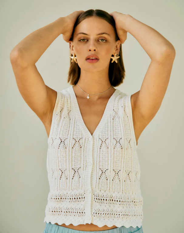 Freequent Top, FRAYA, Brilliant White