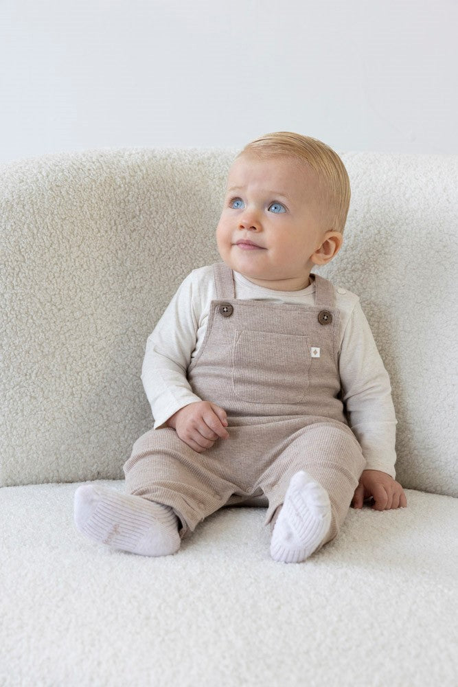 Feetje Baby Tuinbroek, The Magic is in You, Taupe Melange
