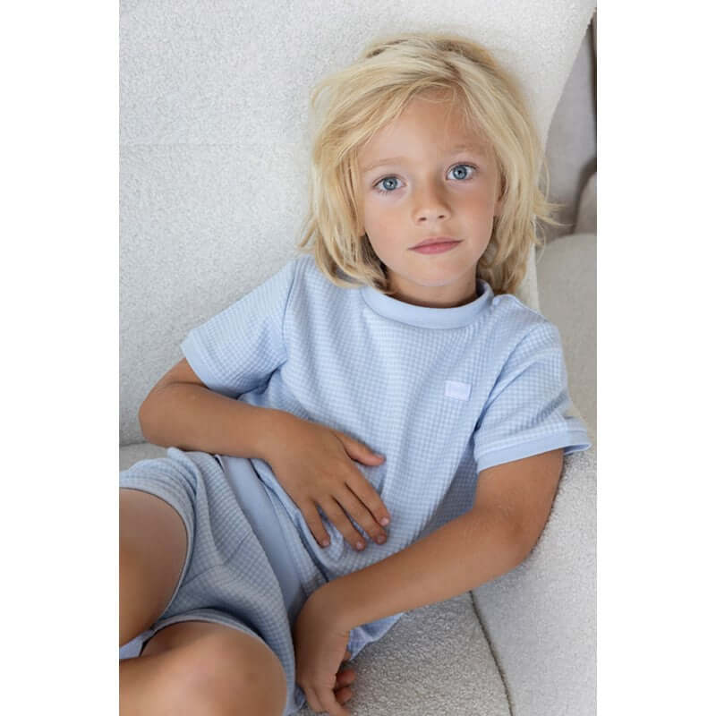 Feetje Shortama wafel, Summer Special, BABY BLUE