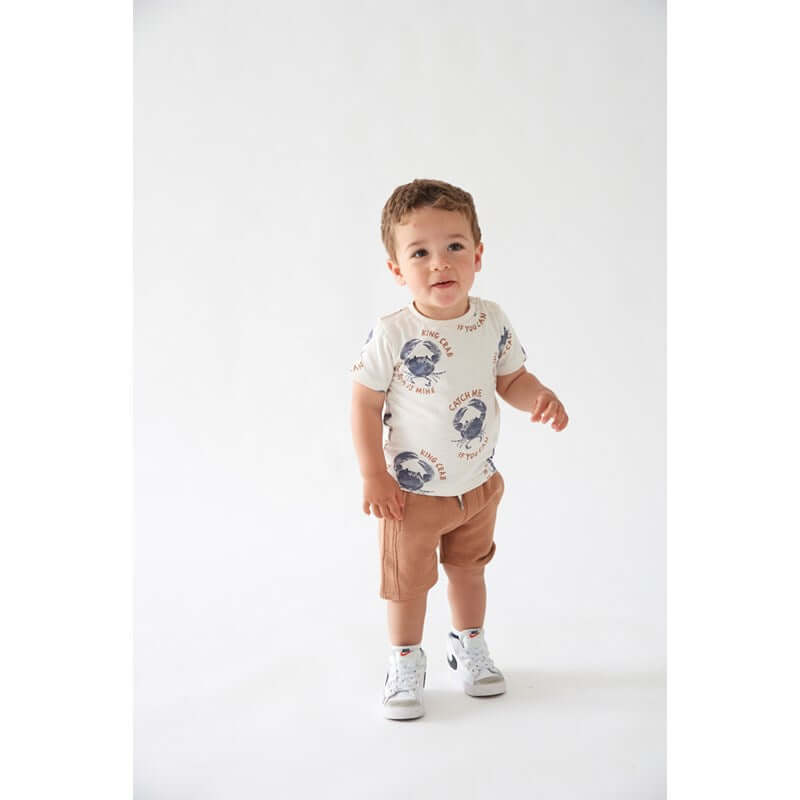 Feetje T-shirt AOP The Gateway Offwhite