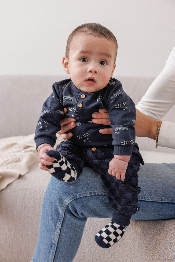 Feetje Sweater, LET'S GO, Marine