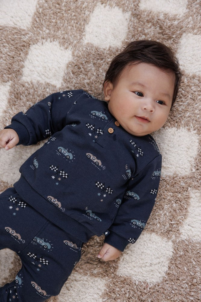 Feetje Sweater, LET'S GO, Marine