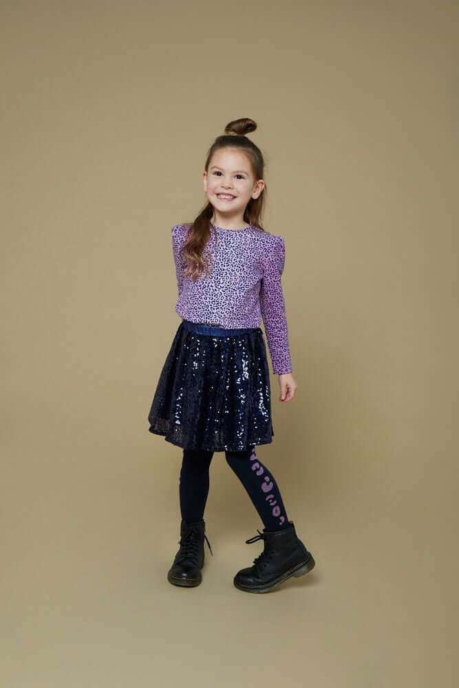 Jubel Pailetten Rok, WILD SOUL, Indigo