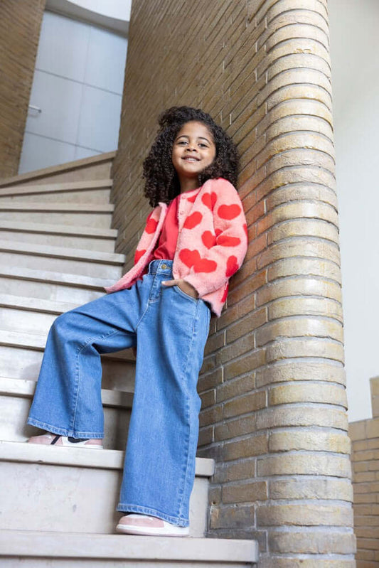 Jubel, Jeans Wide Leg, WINTER DENIMS, Medium Blue