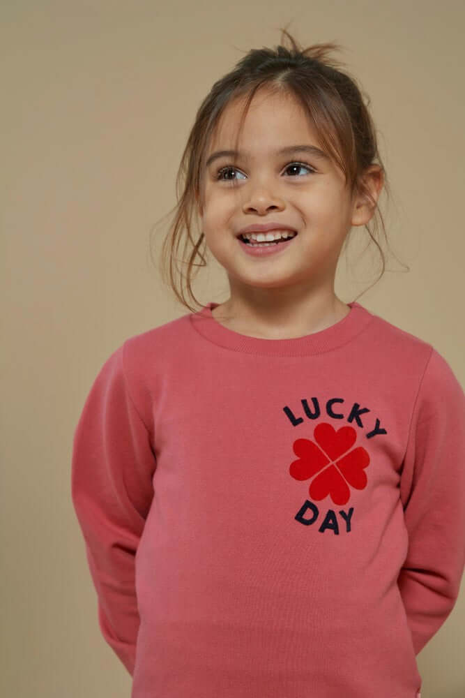 Jubel Sweater, QUEEN OF HEARTS, Roze