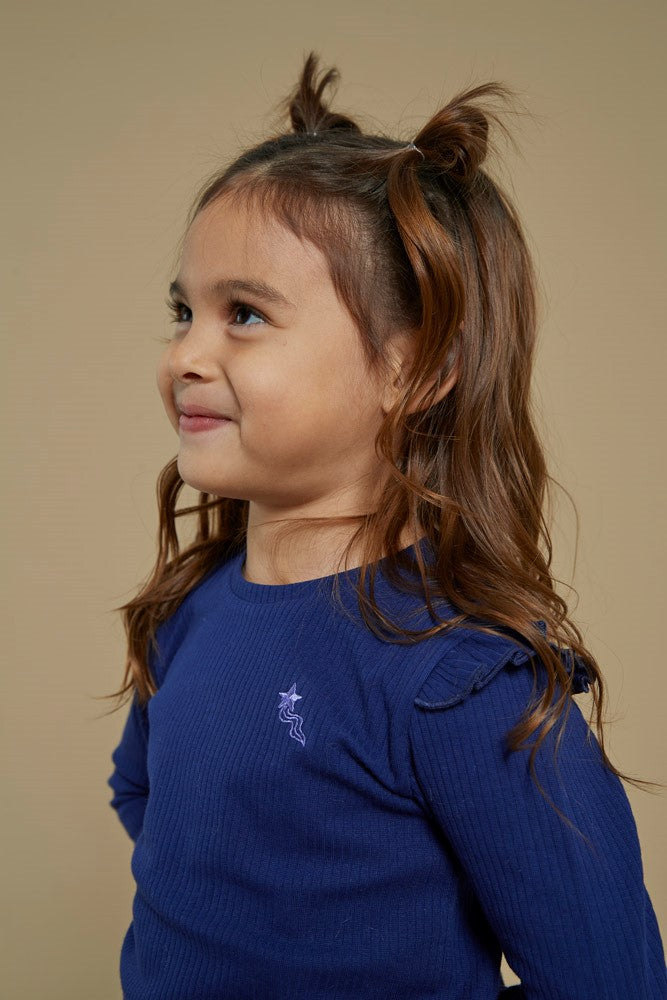 Jubel Longsleeve Rib, WILD SOUL, Indigo