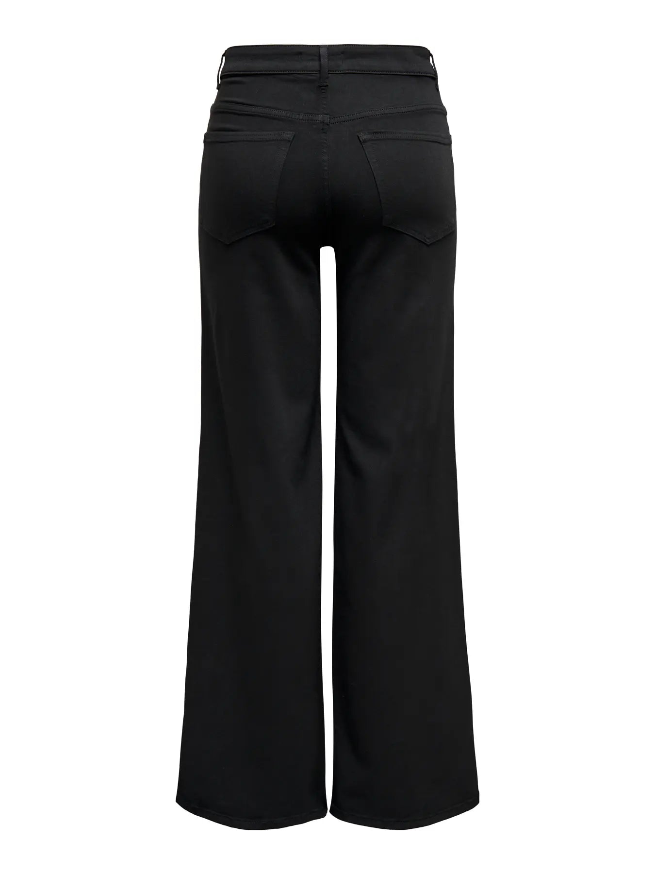 Only Dames Jeans MADISON Blush Wide leg, Black