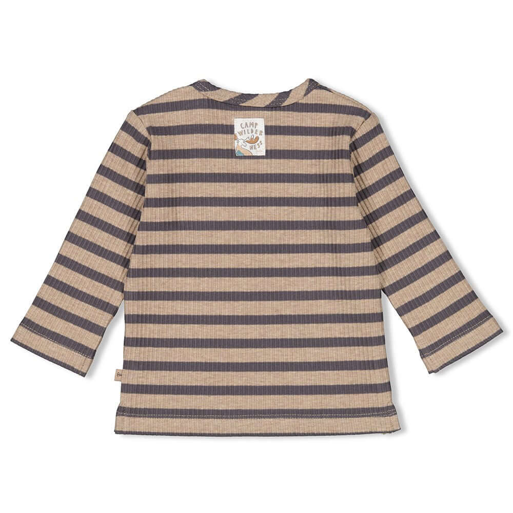 Feetje Longsleeve Camp, Wilderness Taupe Melange