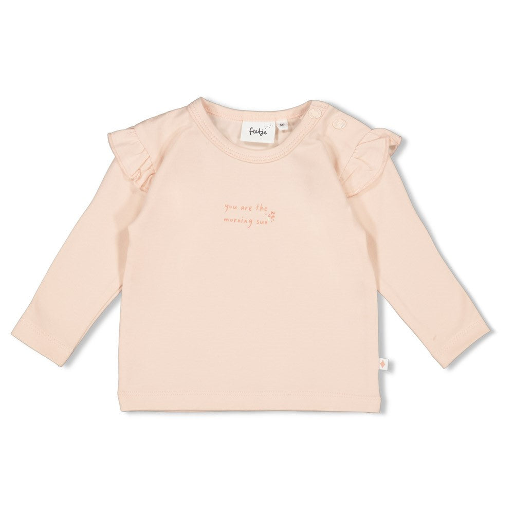 Feetje Longsleeve, MORNING SUN, Roze