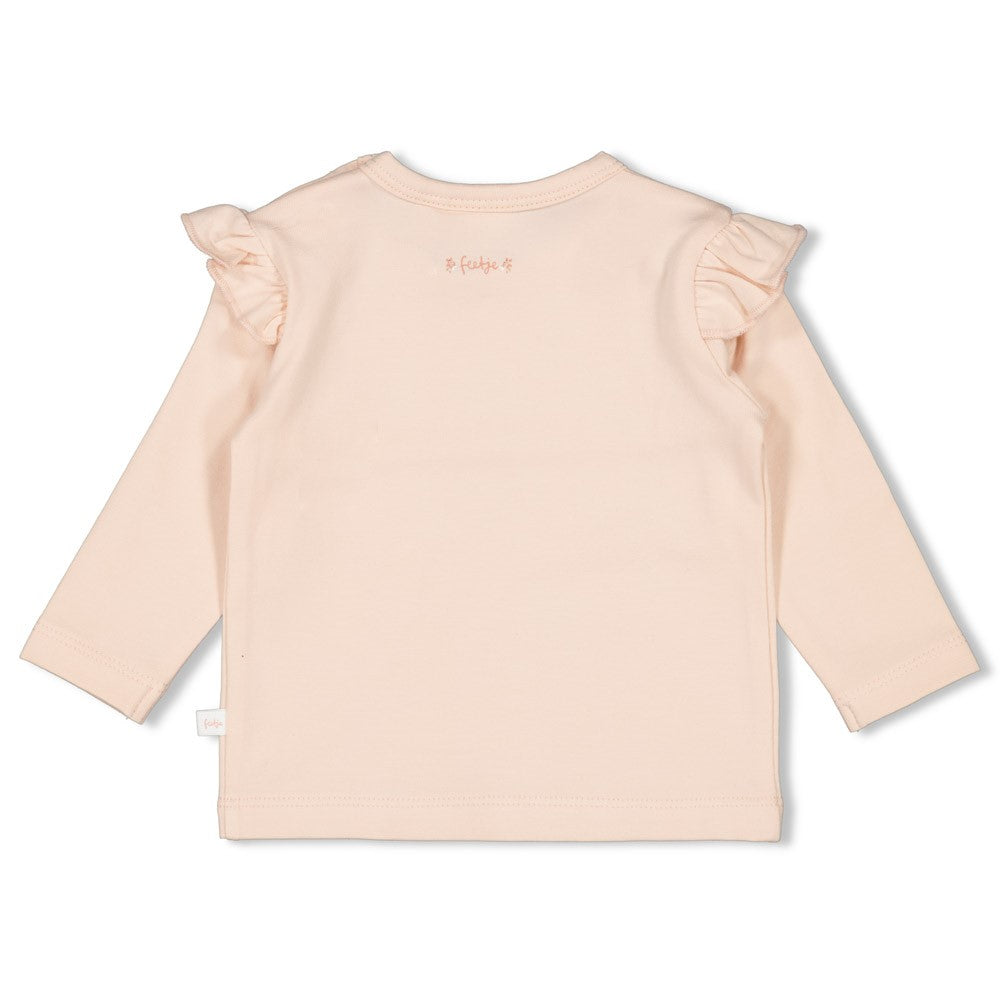 Feetje Longsleeve, MORNING SUN, Roze
