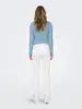 Only Dames Jeans BLUSH Mid Flared , White