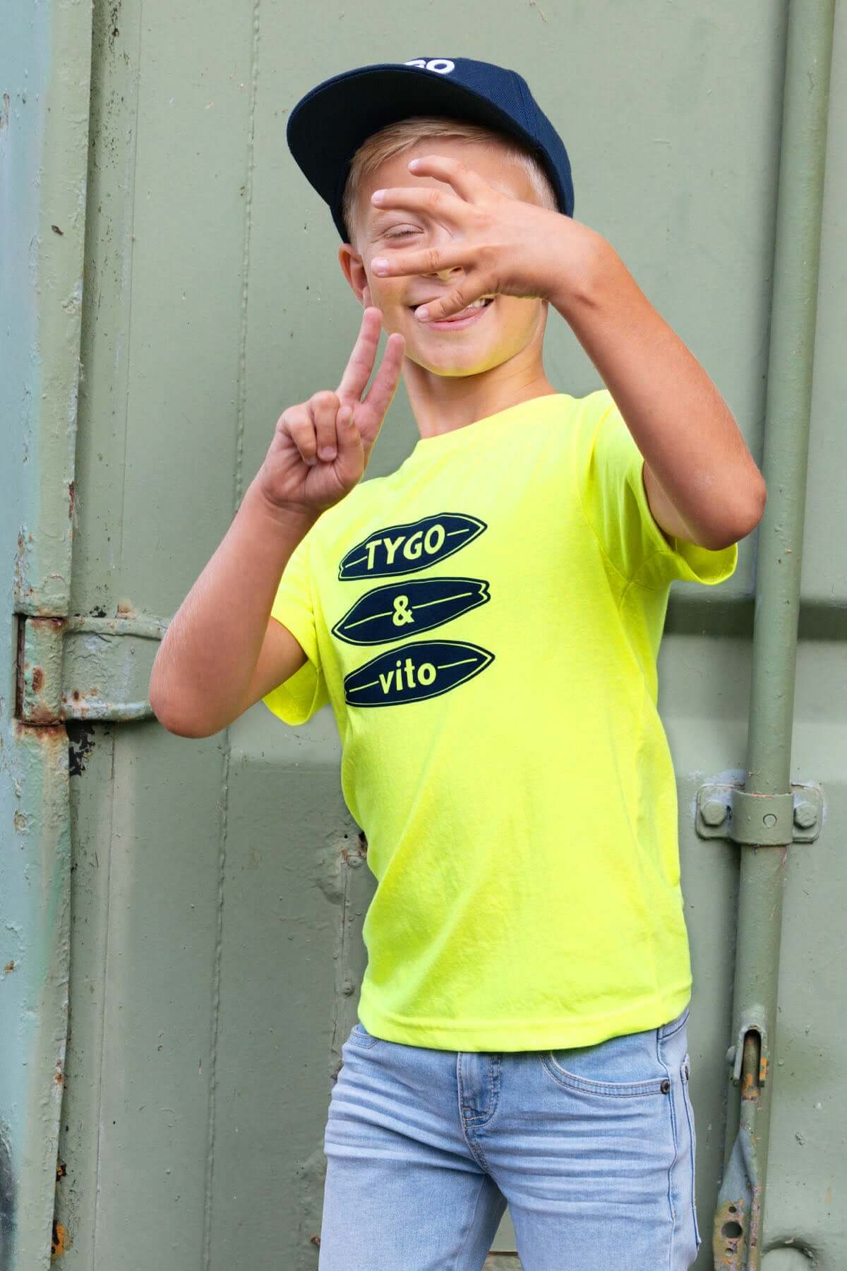 Tygo & vito T-shirt JAMES, Safety Yellow