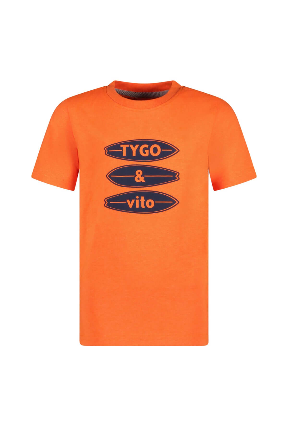Tygo & vito T-shirt JAMES, Orange Clownfish