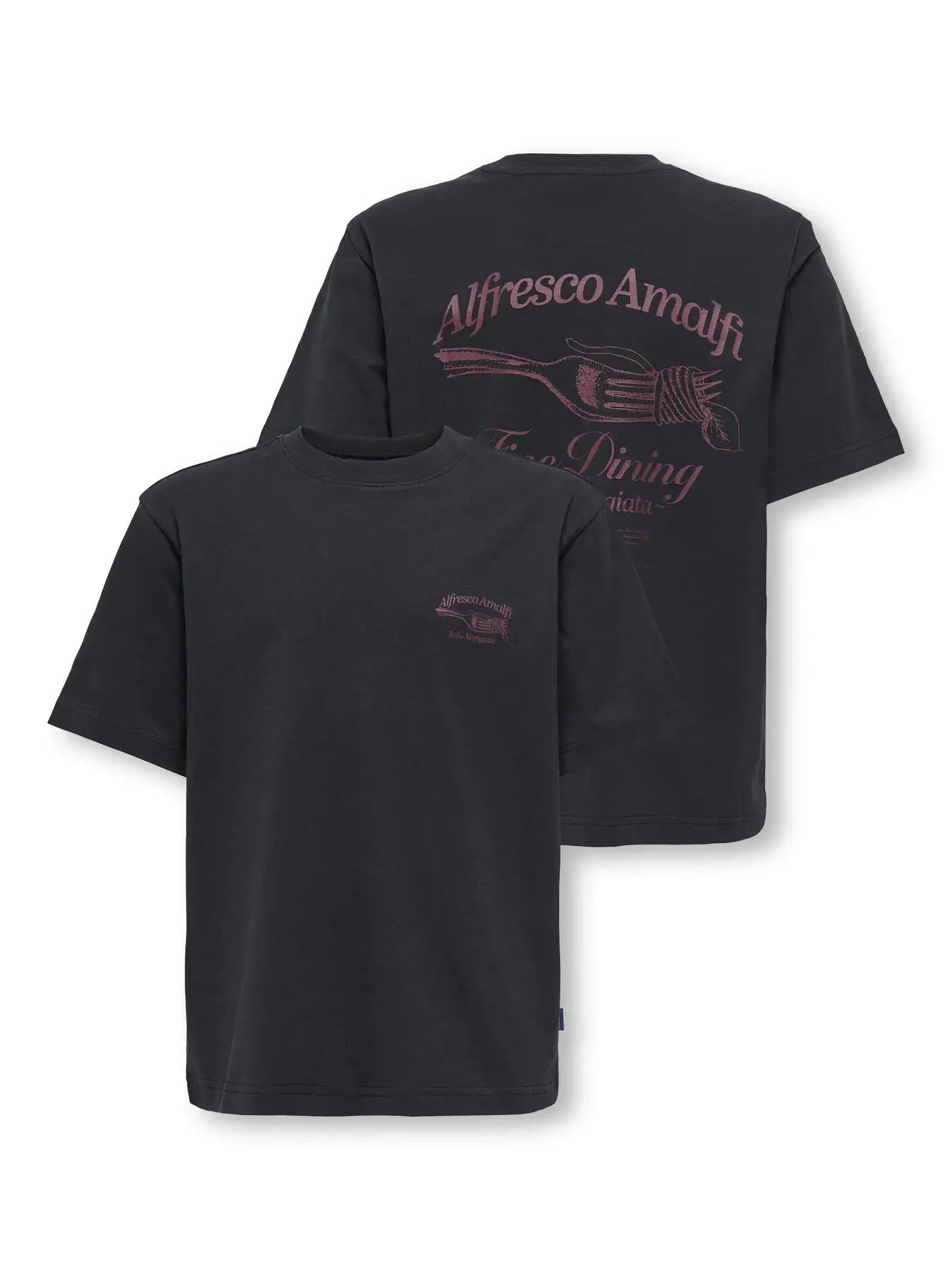 Only & Sons T-shirt, ALFRESCO, Black