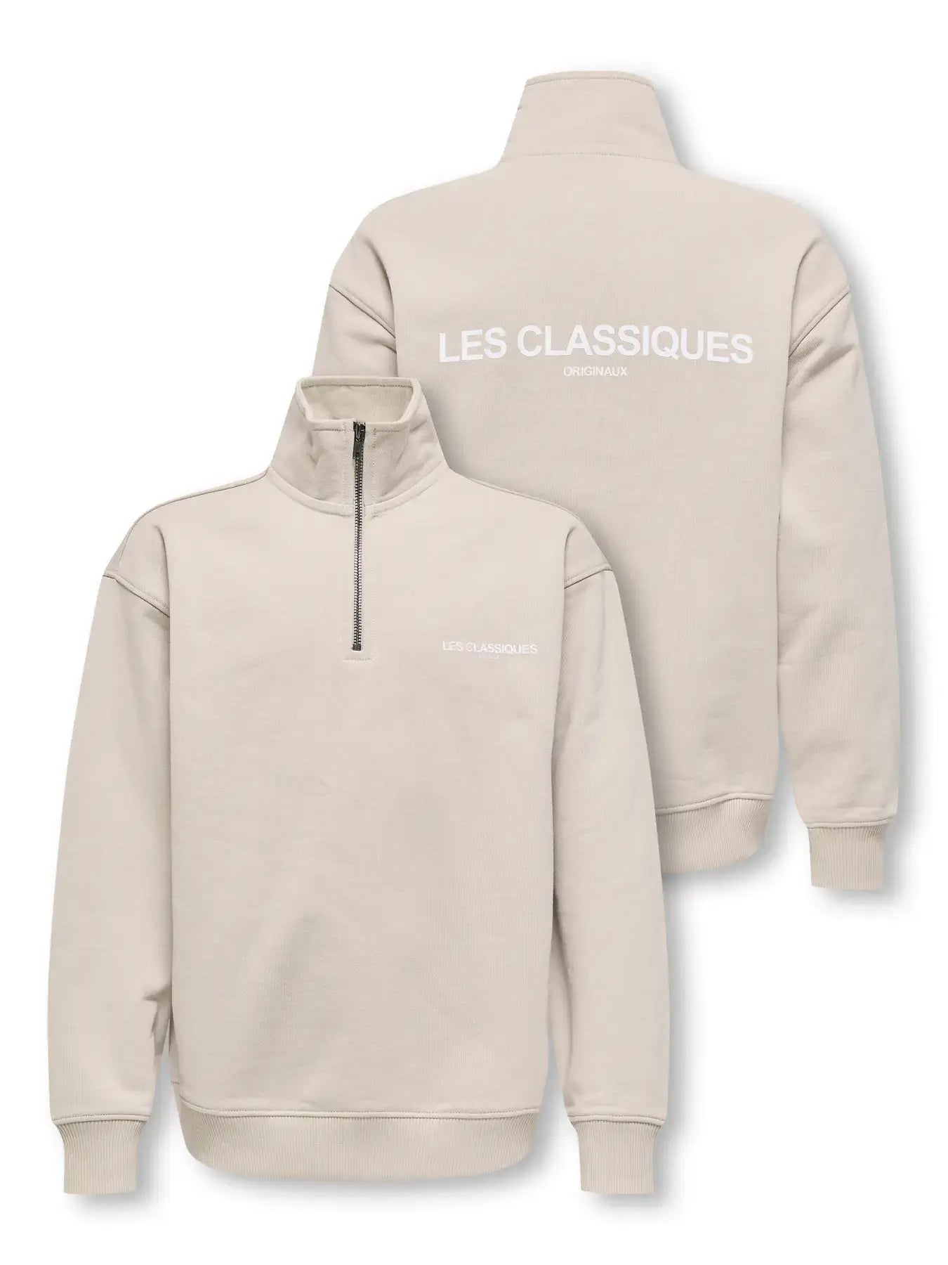 KIds Only & Sons Halfzipper, LES CLASSIQUES, Silver Lining