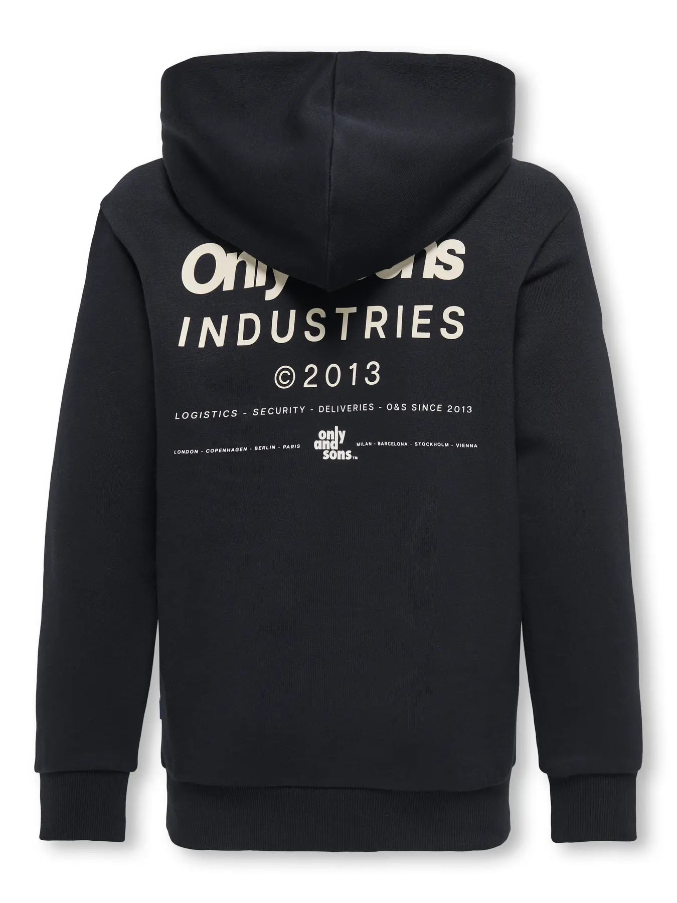 Kids Only & Son Hoodie, HUDSON, Black INDUSTRIES CD.