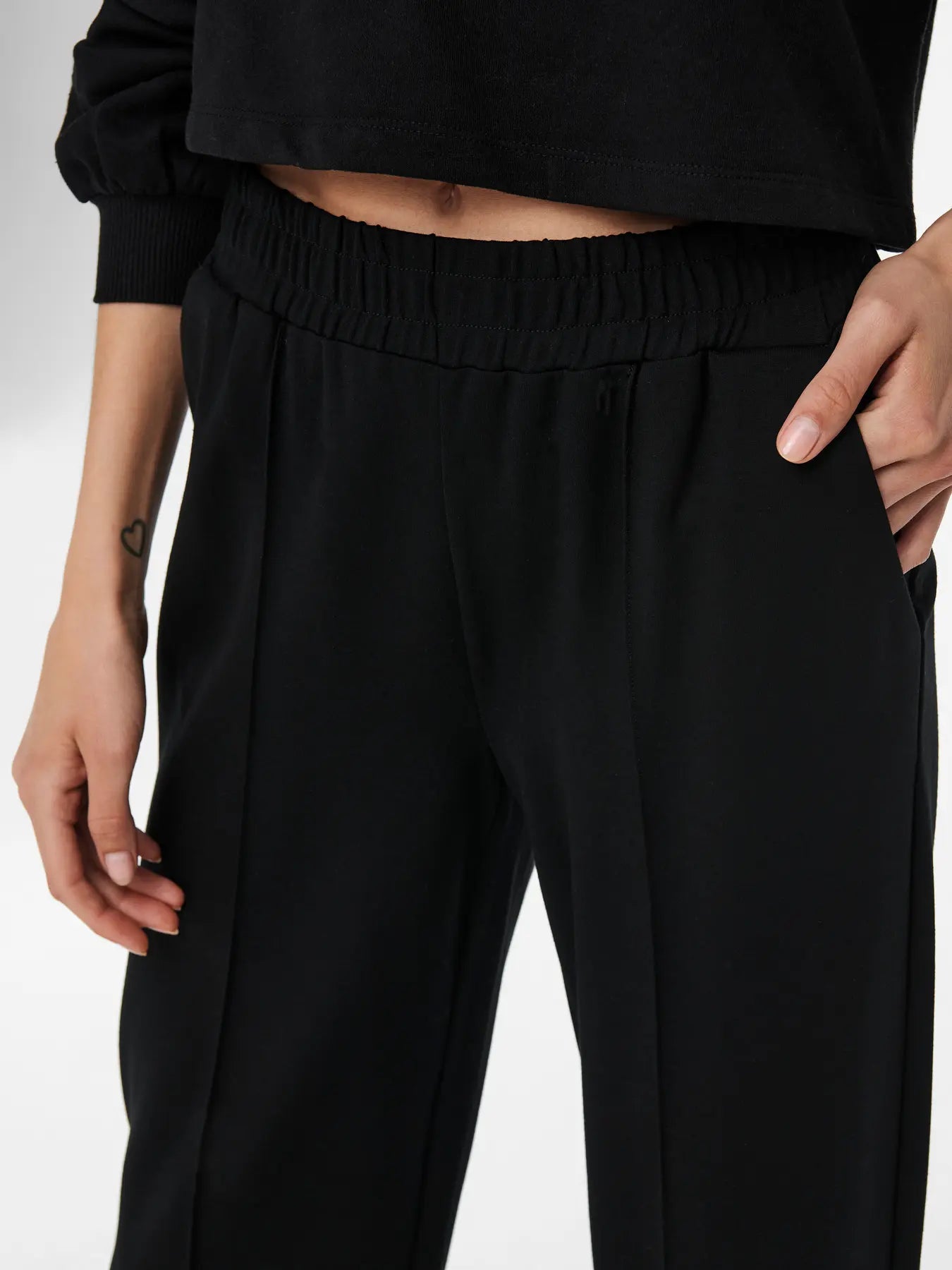 Only Dames Broek POPTRASH-SUKI,Zwart
