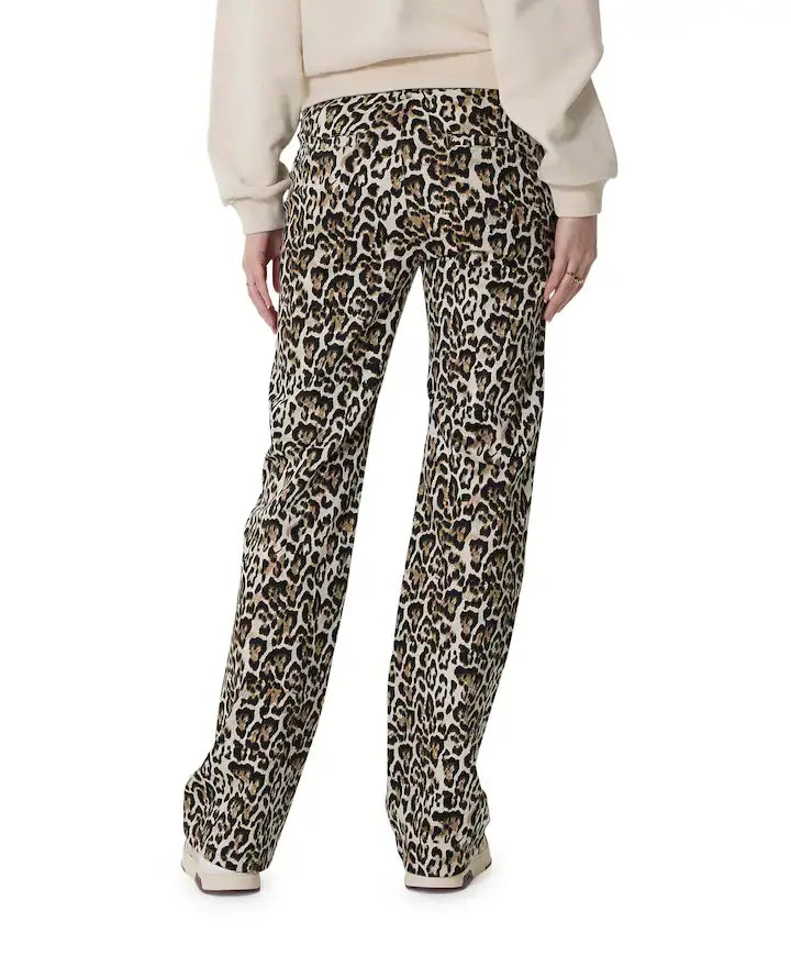 Freequent Broek ISADORA, Bootcut Printed Leo