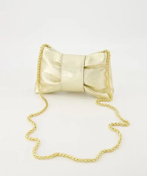 Handtas Clutch BOWI, Goud