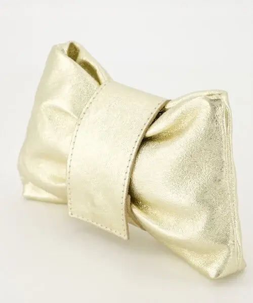 Handtas Clutch BOWI, Goud