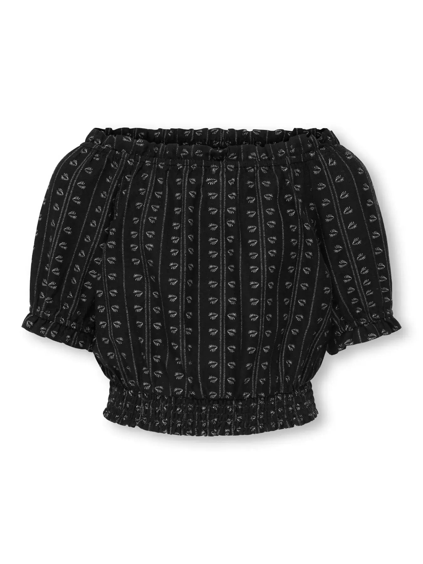 Kids Only Girls Shirt BOLETTA, Off shoulder, Black