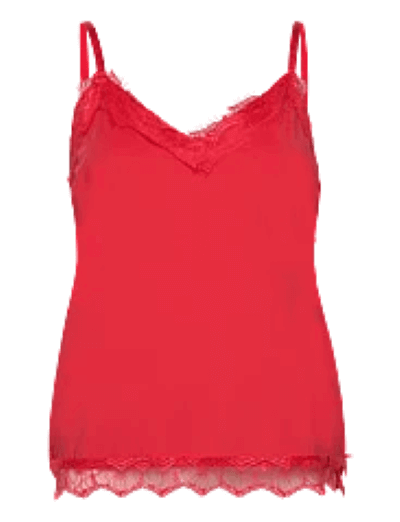 Freequent Top BICCO rose, rood, wit, groen