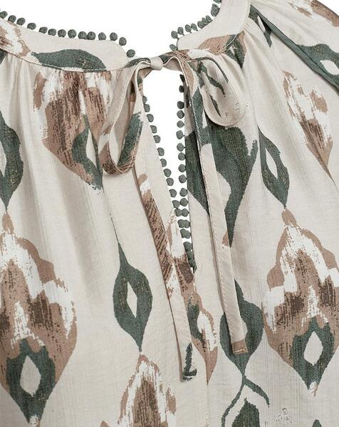 Freequent Blouse, RANA, Moonbeam-Dark Forest