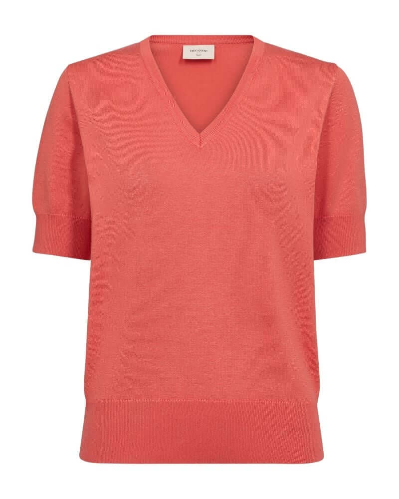 Freequent Pullover short sleeves, KATIE, Bittersweet