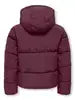 Kids Only Girls, DOLLY, LIFE SHT PUFFER JACKET, Mauve Wine