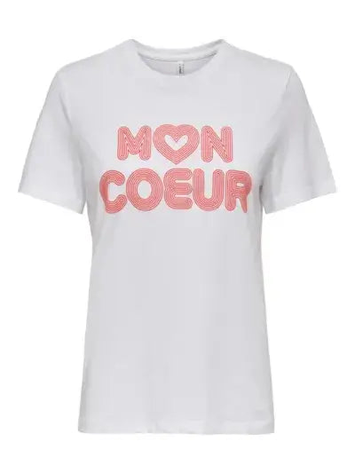 Only Dames Tops-Shirts ARIYA, Coeur