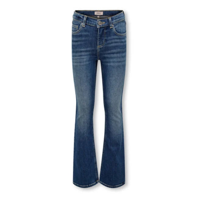 Only Girls Jeans BLUSH, Flared, Medium Blue Denim