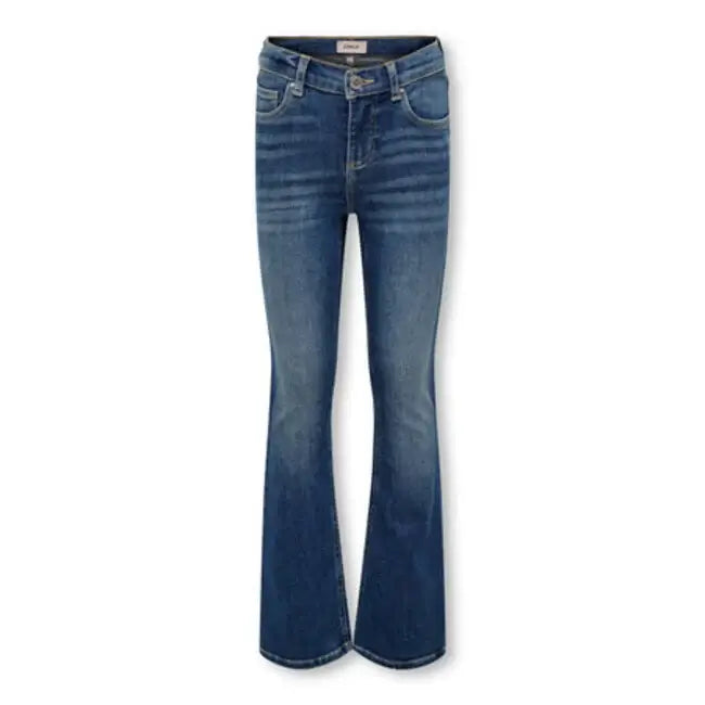 Only Girls Jeans BLUSH, Flared, Medium Blue Denim