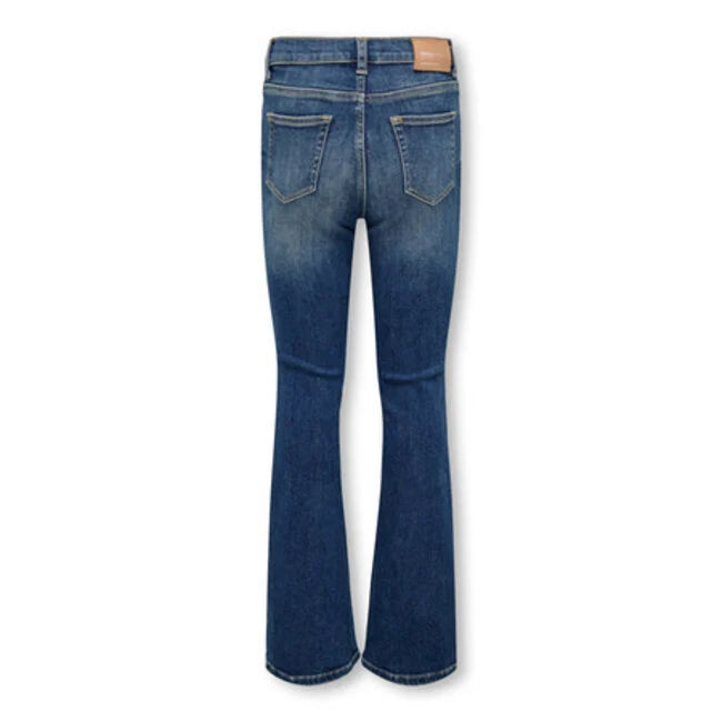 Only Girls Jeans BLUSH, Flared, Medium Blue Denim