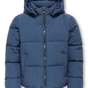 Kids Only Girls, DOLLY, LIFE SHT PUFFER JACKET, Vintage Indigo
